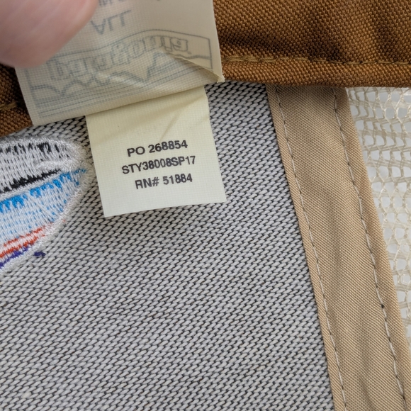 Lot Of 2 Patagonia Fitz Roy Trucker Hat Fish Trout Salmon Snapback Cap Mesh A001 - Picture 12 of 13